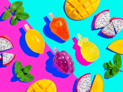 Питьевое Фруктовое желе Fresh Juice - Хрустальное фруктовое сокровище