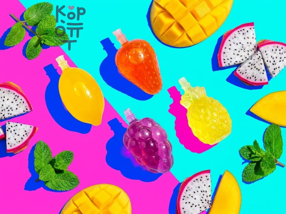 Питьевое Фруктовое желе Fresh Juice - Хрустальное фруктовое сокровище