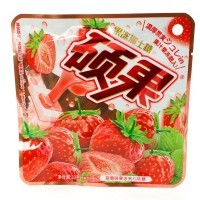 Жевательные конфеты Fruit Jelly с натуральным соком и вкусом Клубники