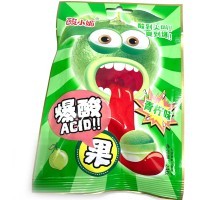 Кислая карамель Dongxu Acid, со вкусом Лайма