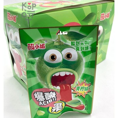 Кислая карамель Dongxu Acid, со вкусом Лайма