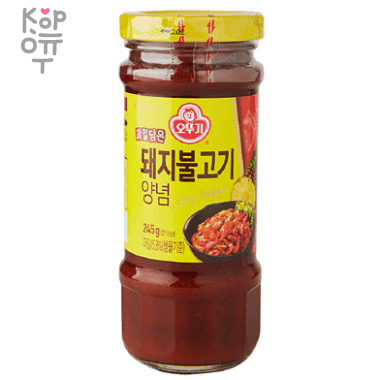 Ottogi Pork Spicy Bulgogi sauce - Оттоги соус-маринад Бульгоги для свинины, острый — Корейские товары для всей семьи(КорОпт)