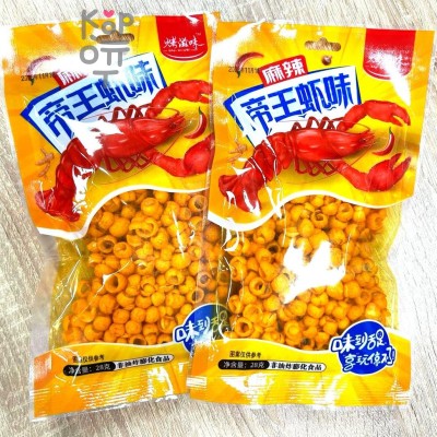 Чипсы Kao Delicious Crisp - острые со вкусом королевской креветки, 28гр.