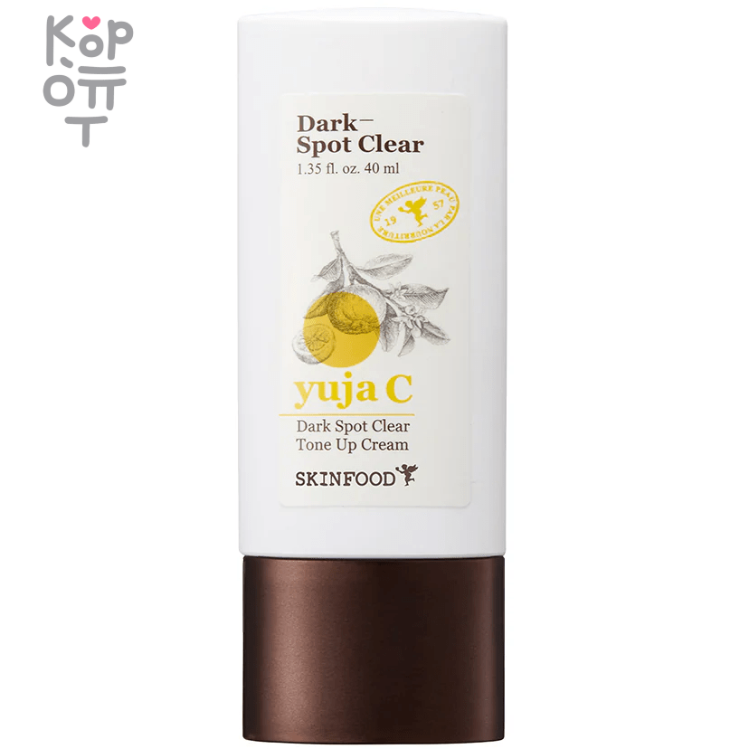 Skinfood Dark Spot Clean Tone Up Cream SPF50+ PA++++ - Осветляющий солнцезащитный крем 50мл., купить с доставкой на дом фото 1 — Корейские товары для всей семьи(КорОпт)