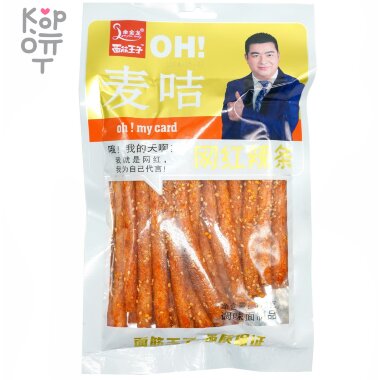 Снэк Yu Jin Foods OH! My Card Депутаты на выборах - Пряный пшеничный снек - Ох, Моя карта!, 172гр. — Корейские товары для всей семьи(КорОпт)