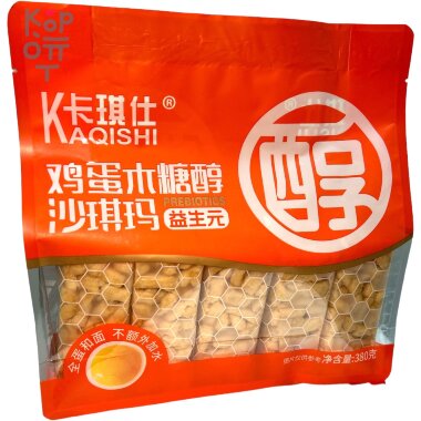 Печенье Kaqishi с высоким содержанием клетчатки и вкусом яйца, 380гр. &mdash; Корейские товары для всей семьи(КорОпт)