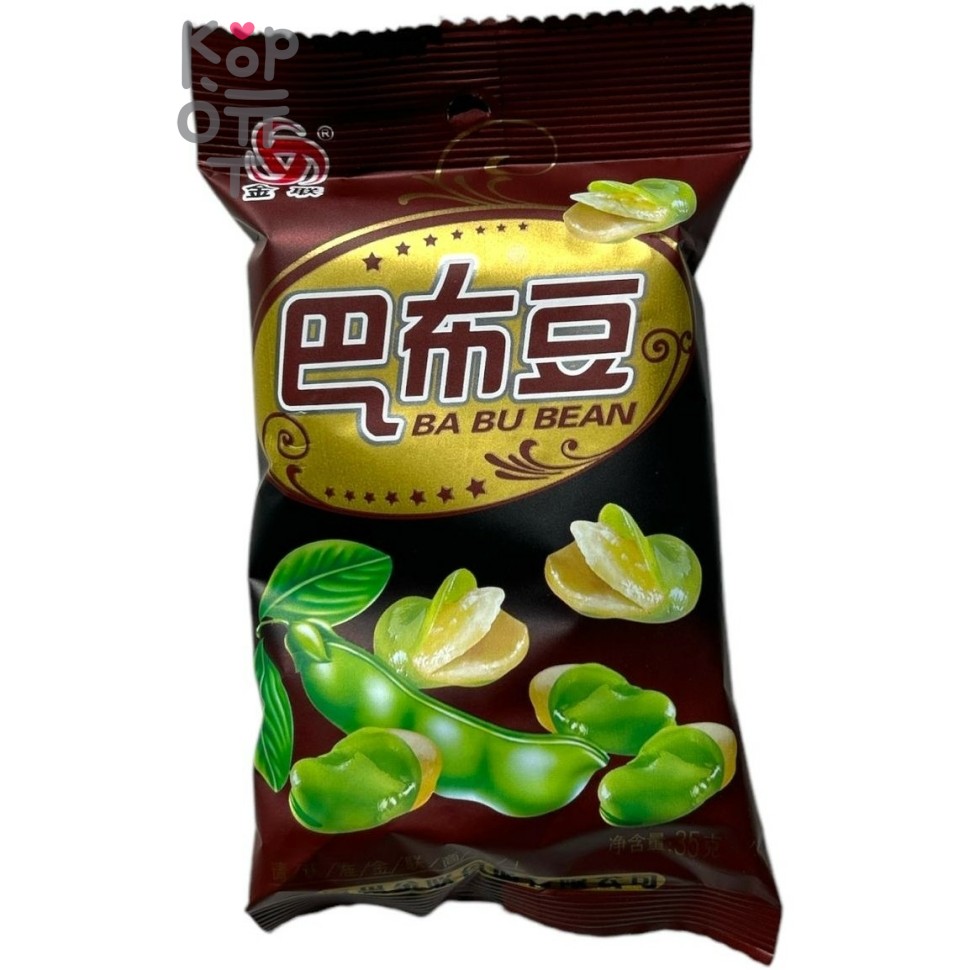 BaBu Bean Delicious - Жареные Бобы со специями, 35гр.