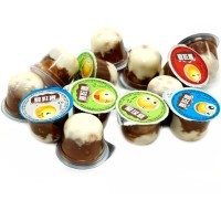 Печенье Tiantianle Planet Cup Barrel Large Cup Chocolate Filled Cookies Бисквитное печенье с шоколадной начинкой, 20гр.