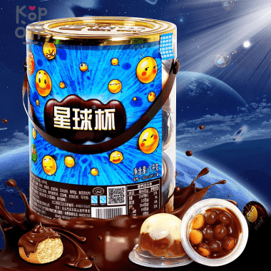 Печенье Tiantianle Planet Cup Barrel Large Cup Chocolate Filled Cookies Бисквитное печенье с шоколадной начинкой, 20гр. — Корейские товары для всей семьи(КорОпт)
