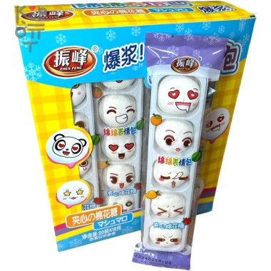 Маршмеллоу ZhenFeng Q Emoji - Зефир смайлики &mdash; Корейские товары для всей семьи(КорОпт)