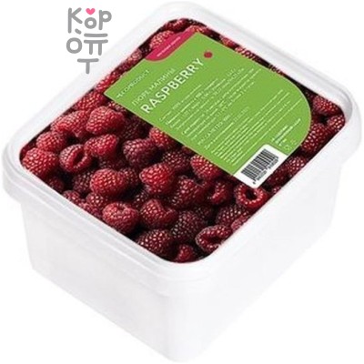 EcoProduct Пюре малины замороженное, 1 кг