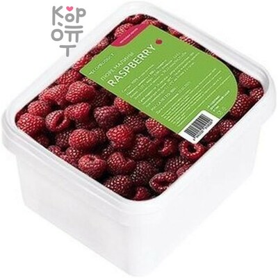 EcoProduct Пюре малины замороженное, 1 кг