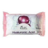 Ekel Premium Peeling Soap — Hyaluronic Acid / Collagen / Snail / Rose, 150 г