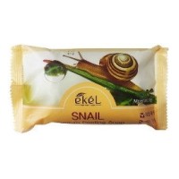 Ekel Premium Peeling Soap — Hyaluronic Acid / Collagen / Snail / Rose, 150 г