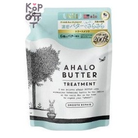 Ahalo Butter — Moist Repair Foaming Shampoo Refill — восстанавливающий пенный шампунь, мягкая сменная упаковка, 400 мл