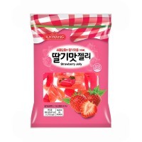 ILKWANG Strawberry Jelly Candy - Желейные конфеты со вкусом Клубники, 280гр., коробка 10шт.
