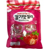 ILKWANG Strawberry Jelly Candy - Желейные конфеты со вкусом Клубники, 280гр., коробка 10шт.