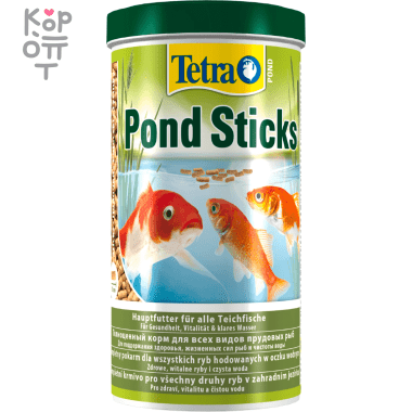 Tetra Pond Sticks корм для прудовых рыб в палочках 1 л — Корейские товары для всей семьи(КорОпт)