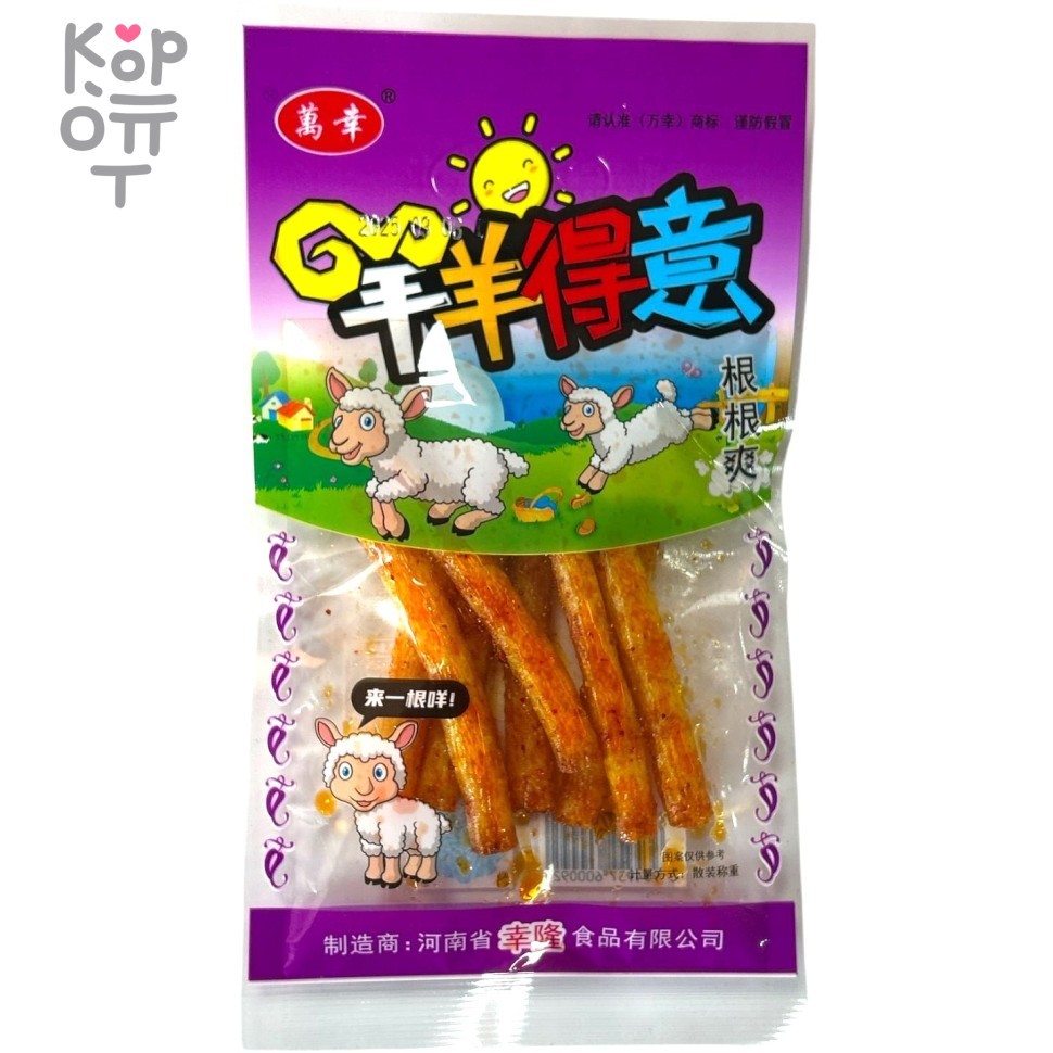 Снэк соевый Henan Food - Гордые овечки, возьми одну!, купить с доставкой на дом фото 1 &mdash; Корейские товары для всей семьи(КорОпт)