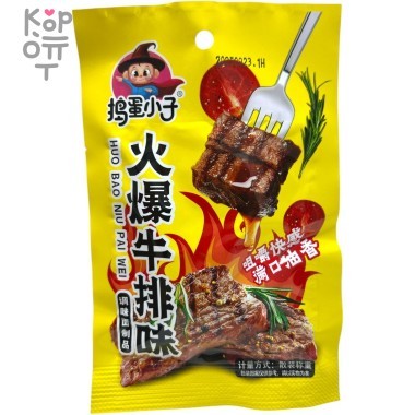 Снэк Moto - Малатанг, оцепеняюще острый со вкусом стейка с адской прожаркой — Корейские товары для всей семьи(КорОпт)