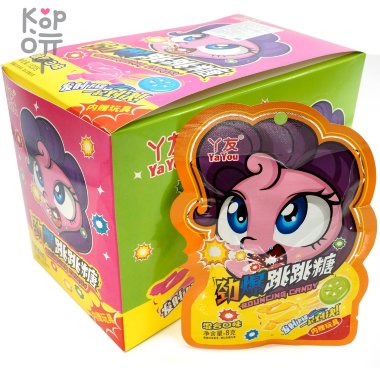 Карамель шипучка-взрывашка Ya You леденец Лошадь на палочке (фруктовое ассорти) — Корейские товары для всей семьи(КорОпт)