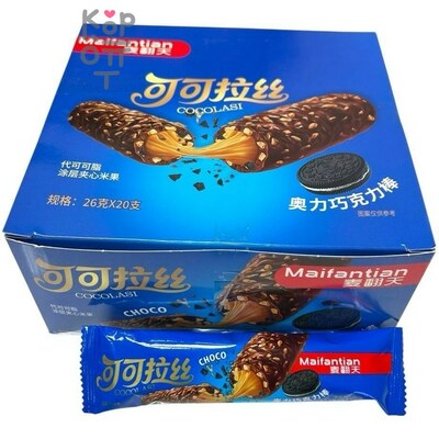 Maifaitian Crisp Cakes - Печенье полное энергии со вкусом Орео