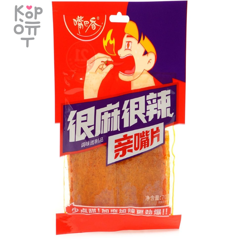 Снэк Kiss Chips - Оцепенеть от пряности, для настоящих Мачо! 70гр., купить с доставкой на дом фото 1 &mdash; Корейские товары для всей семьи(КорОпт)