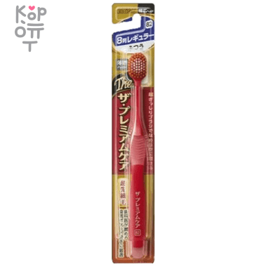 Ebisu Супер-широкая 8-ми рядная зубная щетка с увеличенным количеством пучком круглой формы со сверхтонкими концами щетинок №82 (жесткая) — Корейские товары для всей семьи(КорОпт)