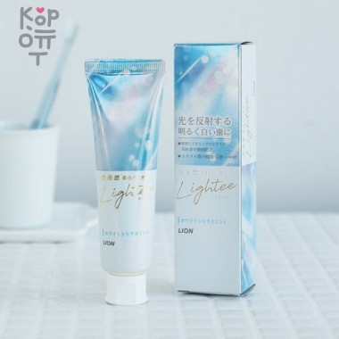 LION Premium Toothpaste &quot;LIGHTEE&quot; - Зубная паста для восстановления белизны и красоты зубной эмали. — Корейские товары для всей семьи(КорОпт)