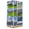 Каркасный прямоугольный бассейн Bestway Power Steel Frame Pool модель 56474, 732*366*133см(30045л.), фильтрующий насос, тент, лестница в комплекте, купить с доставкой на дом фото 2 — Корейские товары для всей семьи(КорОпт)