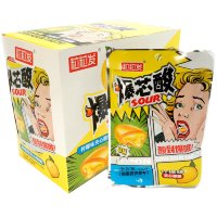 Кислая сэндвич карамель Sour Candy - со вкусом Лимона
