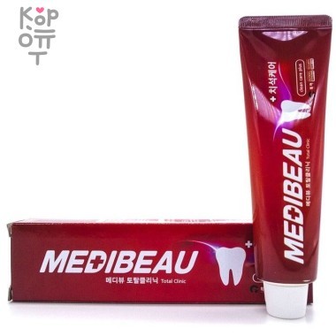 Juno Medibeau Профилактическая зубная паста (красная), 120гр. — Корейские товары для всей семьи(КорОпт)