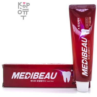 Juno Medibeau - Профилактическая зубная паста (красная), 120 г