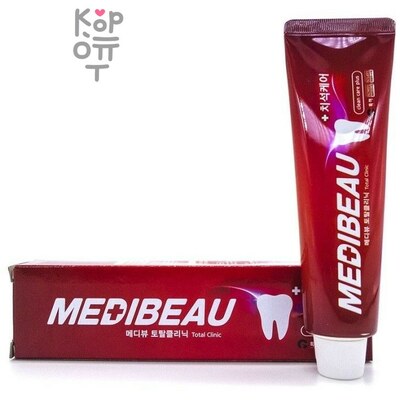 Juno Medibeau - Профилактическая зубная паста (красная), 120 г
