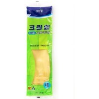 Clean Wrap Rubber Gloves - Перчатки из натурального латекса для работы с продуктами, бежевые.