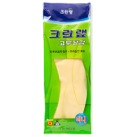 Clean Wrap Rubber Gloves - Перчатки из натурального латекса для работы с продуктами, бежевые.