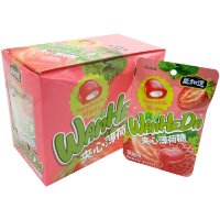 Карамель WanHeDa Sandwich Mints - со вкусом винограда и мятным послевкусием