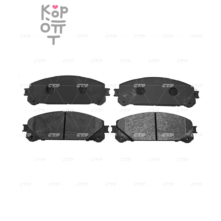 Колодки тормозные дисковые NP-1109 / D2316 / CKT-69 / GP-02006 CTR