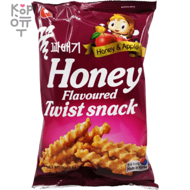 Чипсы NongShim &quot;Нонг Шим&quot; со вкусом меда и яблок 75гр. — Корейские товары для всей семьи(КорОпт)
