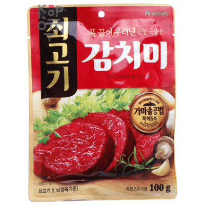Daesang Beef Seasoning Gamchimi - Приправа Гамчими со вкусом Говядины 100гр.