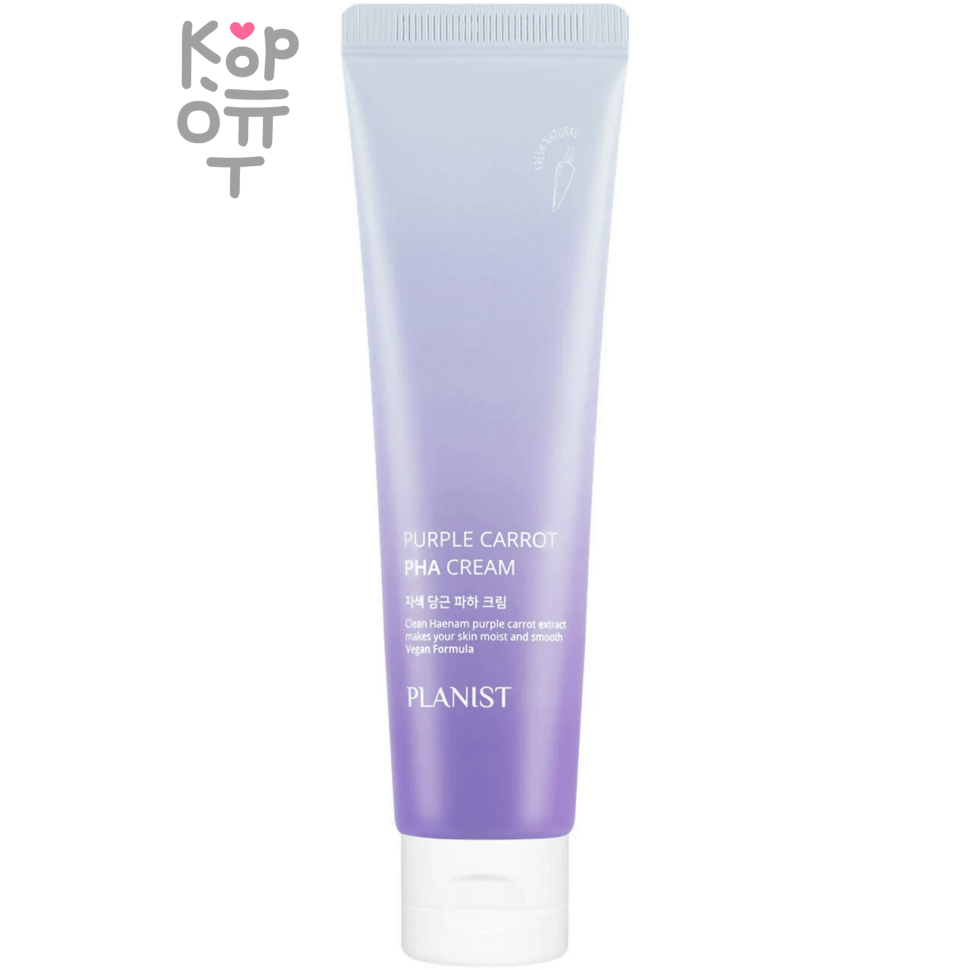 Daeng Gi Meo Ri Planist Pupple Carrot PHA Cream - Увлажняющий крем для лица с экстрактом Фиолетовой Моркови 60мл. 