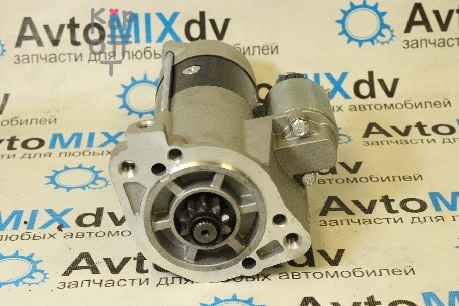 Стартер 4M40 12V 10 зубьев бендикса 112370, M008T80471 ME202424 / ME202970 / ME204424 / ME204425 (прямой) DENMS