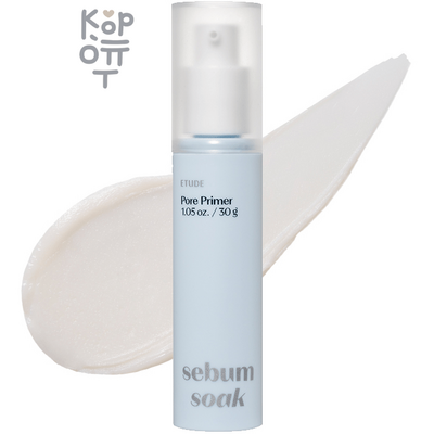 Etude Sebum Soak Pore Primer - Праймер для лица от расширенных пор 30гр.