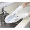 ST Family Premium touch Перчатки для бытовых нужд (винил, пропитаны гиалуроновой кислотой, средней толщины, белые), купить с доставкой на дом фото 4 — Корейские товары для всей семьи(КорОпт)
