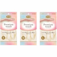 ST Family Premium touch Перчатки для бытовых нужд (винил, пропитаны гиалуроновой кислотой, средней толщины, белые)