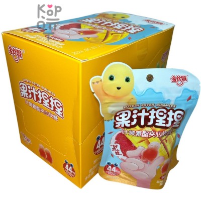 Жевательный мармелад Golden Monkey - с натуральным соком и вкусом Манго и Малины