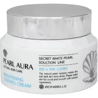 Bonibelle Pearl aura brightening control cream - Крем для лица с жемчугом, 80 мл
