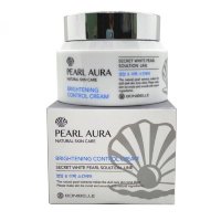 Bonibelle Pearl aura brightening control cream - Крем для лица с жемчугом, 80 мл
