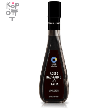 Daesang Chungjungone Aceto Balsamico di Italy Vinegar - Уксус бальзамический 4,8% 350мл., 6 бутылок в коробке &mdash; Корейские товары для всей семьи(КорОпт)