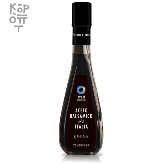 Daesang Chungjungone Aceto Balsamico di Italy Vinegar - Уксус бальзамический 4,8% 350мл., 6 бутылок в коробке, купить с доставкой на дом фото 1 &mdash; Корейские товары для всей семьи(КорОпт)